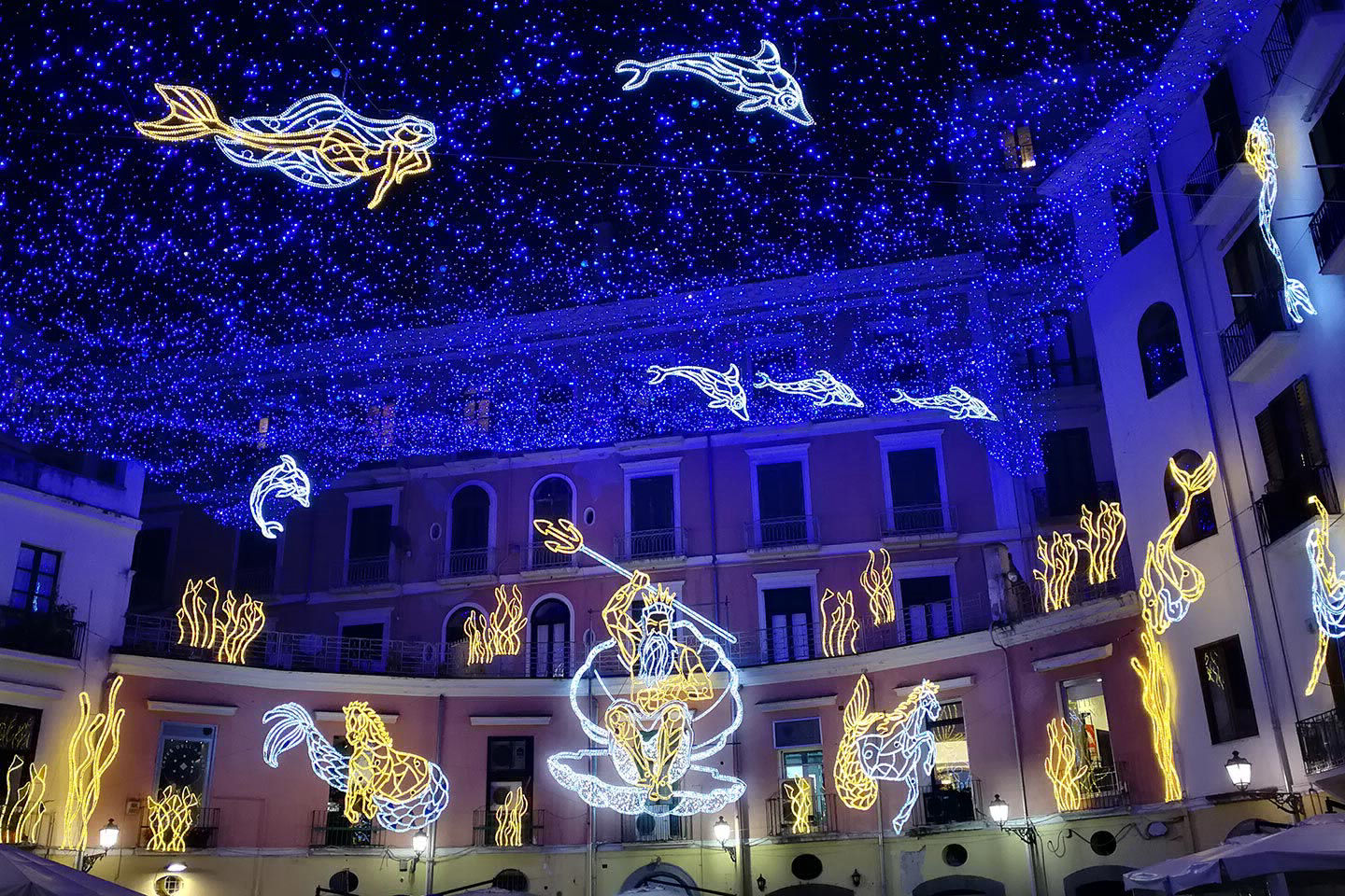  artist's lights in Salerno